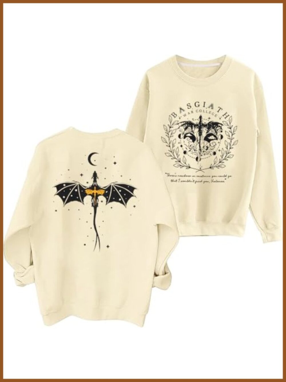 Book Graphic Sweatshirt Womens 2-Sided Pullover Book Lovers Crew Neck